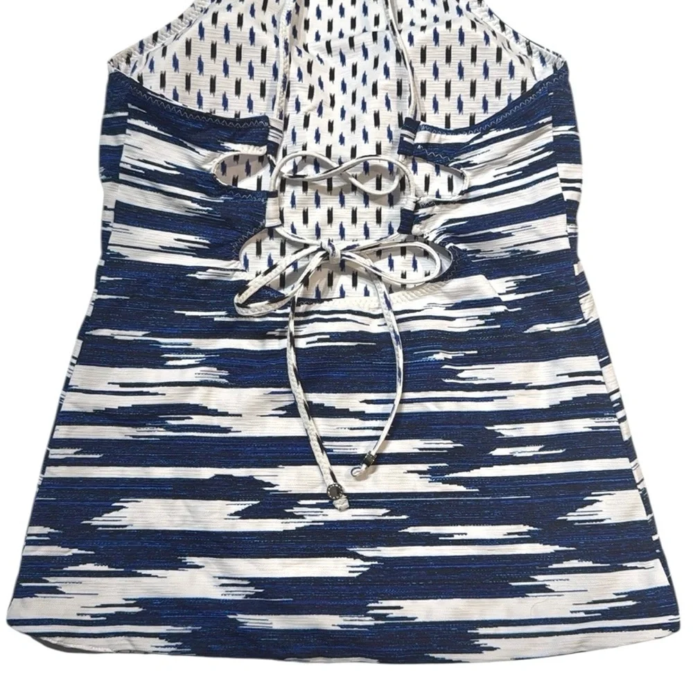 NWOT Tommy Bahama Canyon Sky High Neck Reversible Tankini